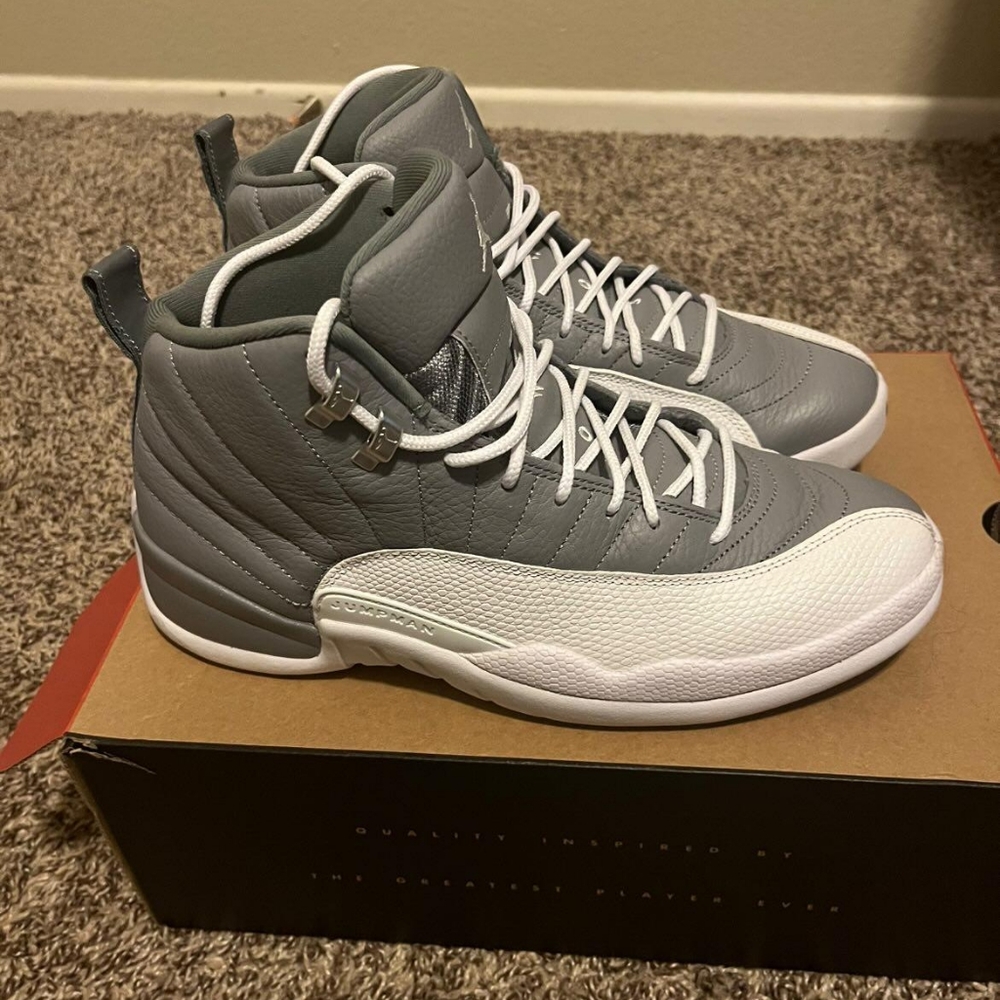Size 10 Jordan 12s Retro "Stealth"